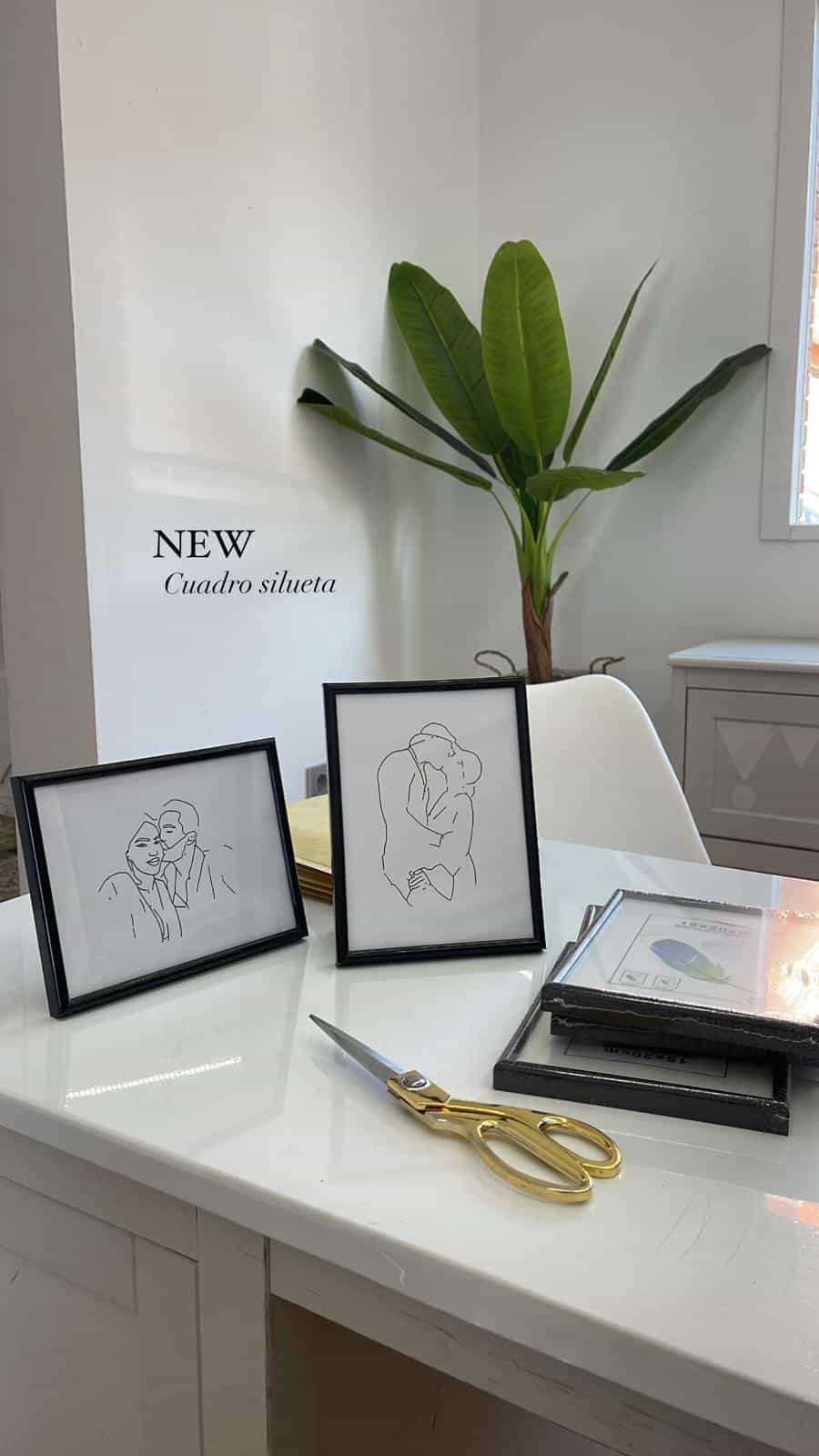 Cuadro silueta