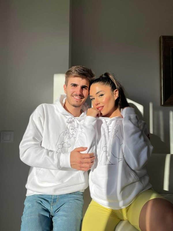 Sudadera unisex silueta personalizada