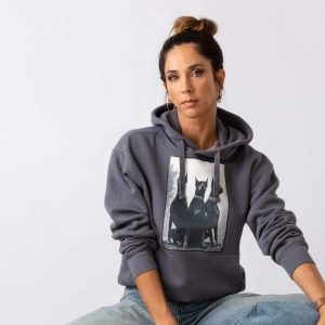 Sudadera unisex con capucha gris | 