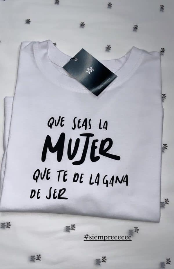 Camiseta oversize | Especial día de la mujer - Imagen 2