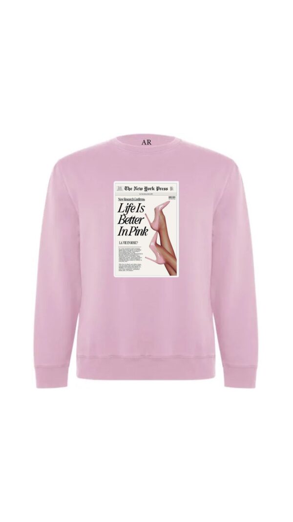 Sudadera Live Pink