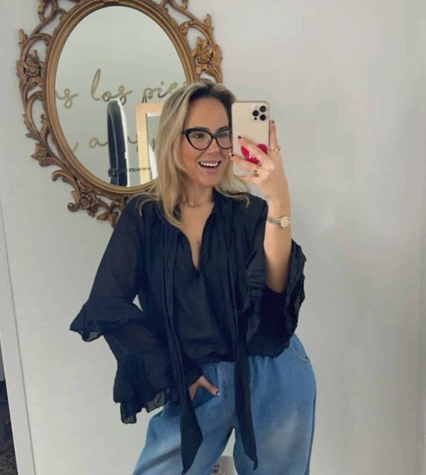 Blusa Maxi Lazo