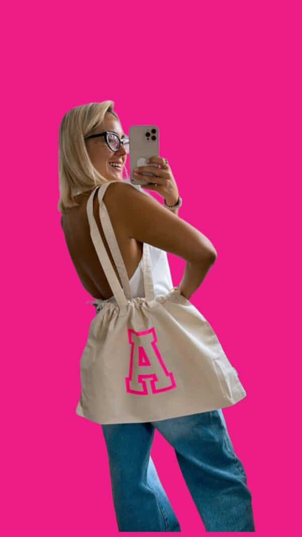 Bolsa inicial neón