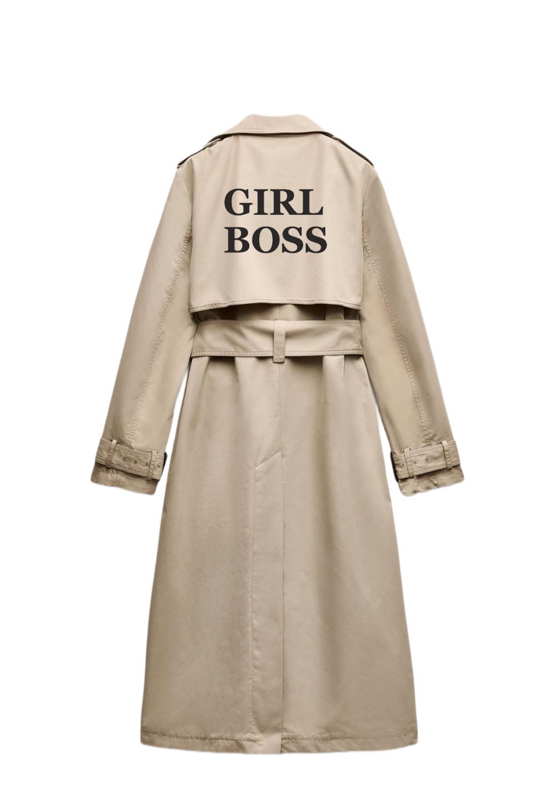 Trench Girl Boss