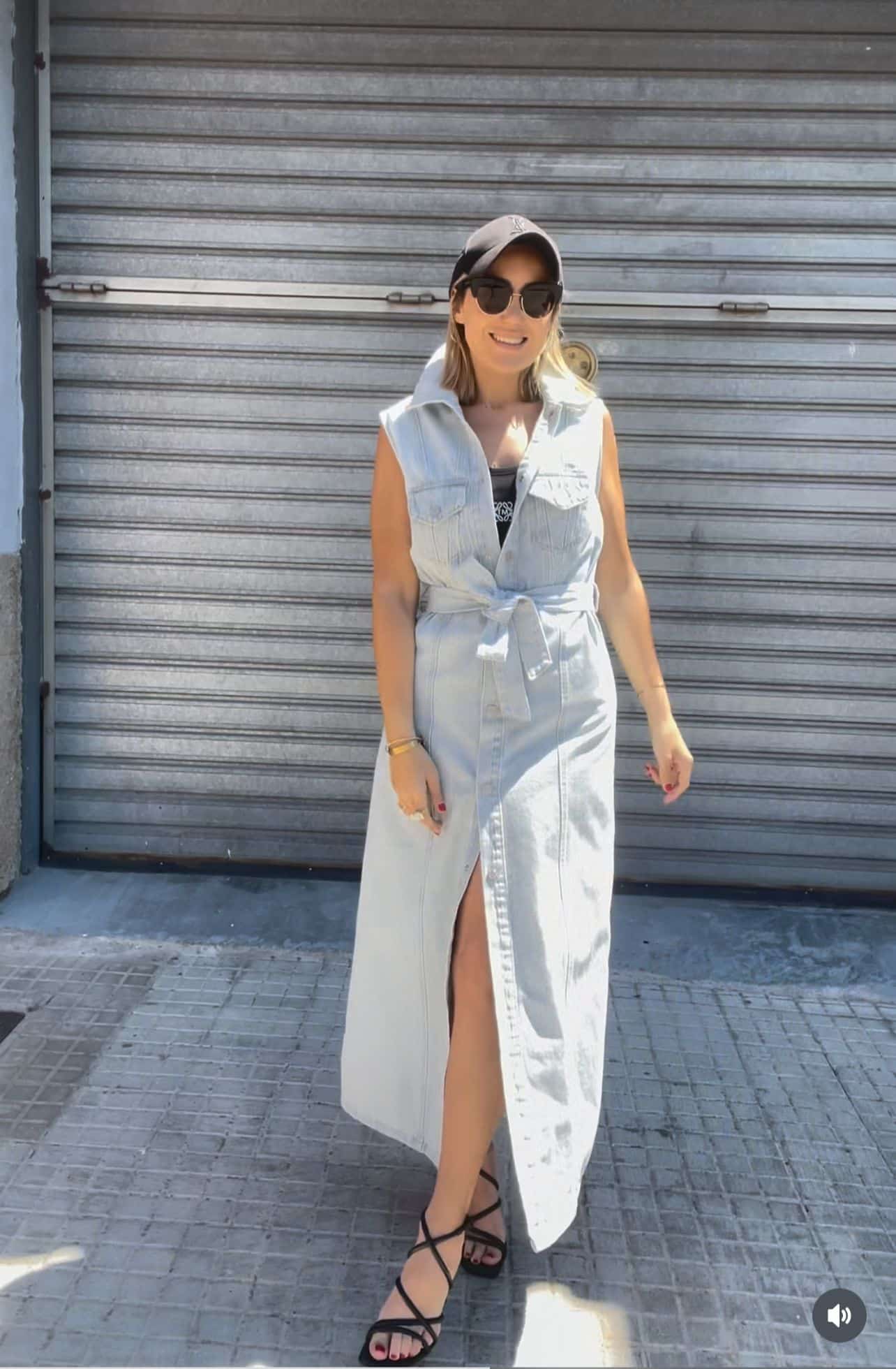 Vestido Largo Denim Lucky you | Multiposición