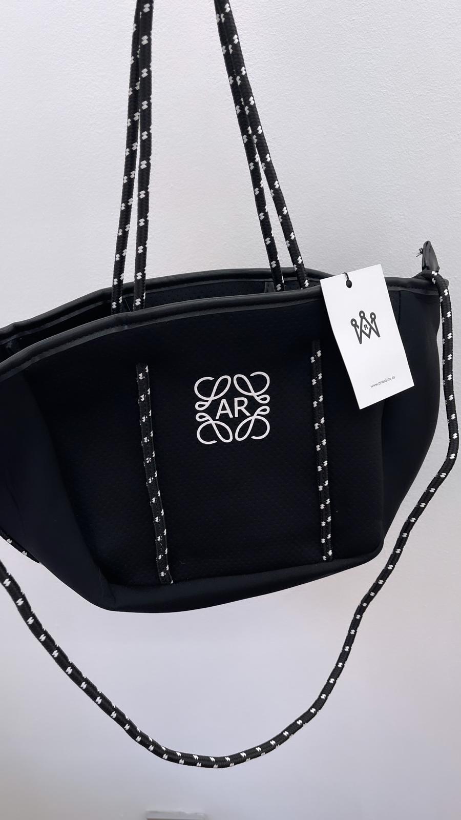 Mini tote neopreno + neceser