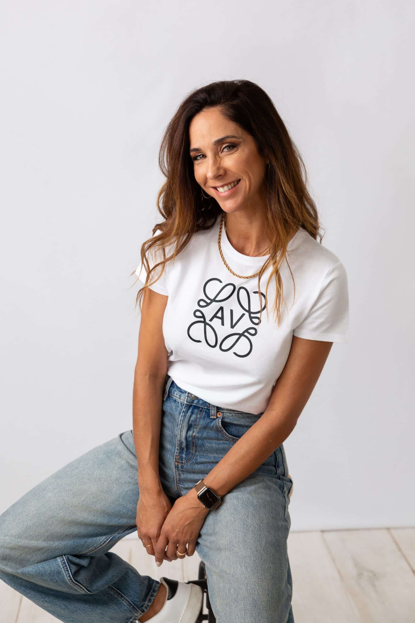 Camiseta entallada | Anagrama iniciales