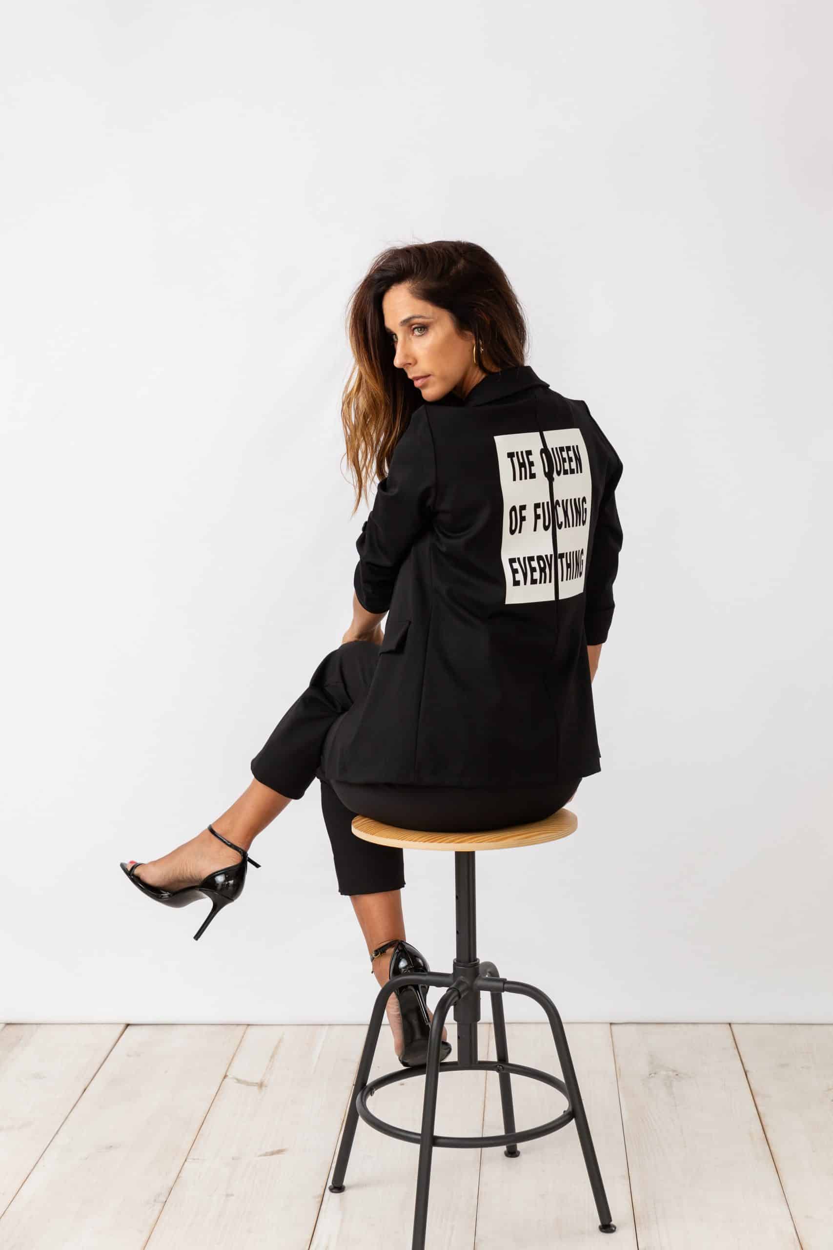 Blazer negra | “The queen”