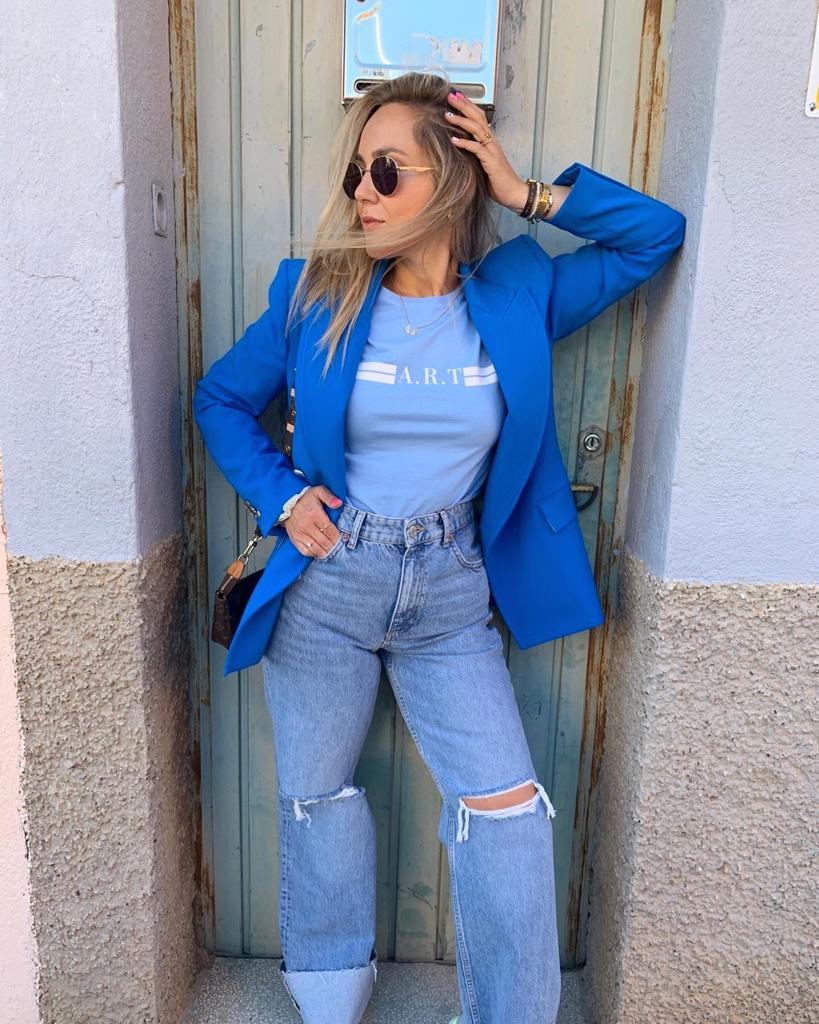 Camiseta mujer colores | personalizada iniciales